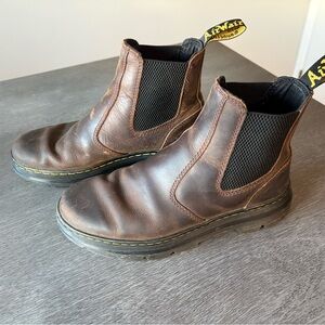 Dr. Martens Dark Brown Leather Chelsea Boots